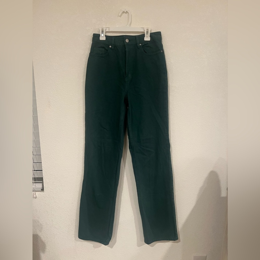 Brand new dark green PacSun jeans!!